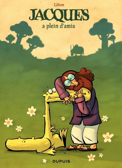 ebook cover of Jacques le petit lézard géant - Tome 2 - Jacques a plein d'amis, by Libon