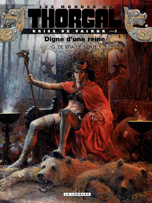 ebook cover of Kriss de Valnor - Tome 3 - Digne d'une reine, by Giulio De Vita, Yves Sente