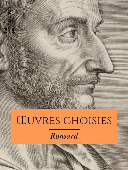Couverture ebook de OEuvres choisies, de Pierre De Ronsard