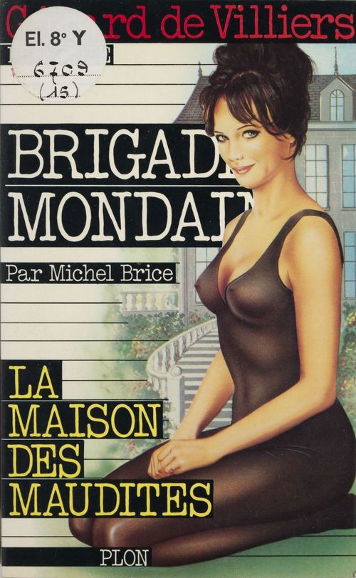 Couverture ebook de La maison des maudites, de Gérard de Villiers