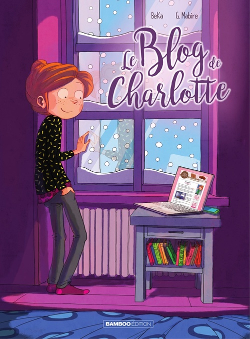ebook cover of Le blog de Charlotte, by BeKa, Grégoire Mabire