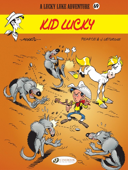 ebook cover of Lucky Luke - Volume 69 - Kid Lucky, by Jean Léturgie, Pearce, René Goscinny, Morris
