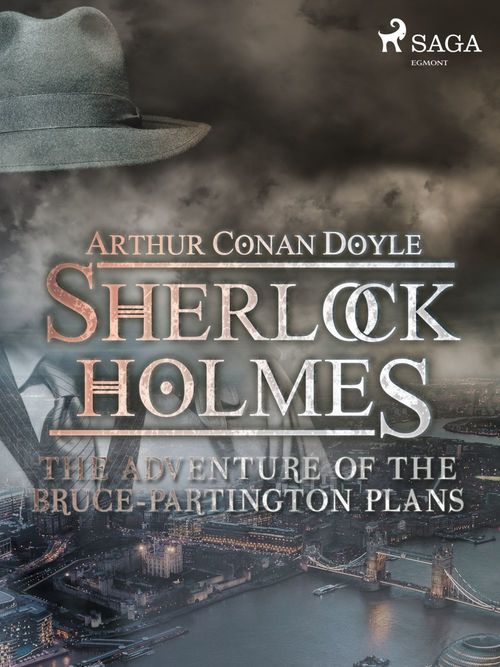 ebook cover of The Adventure of the Bruce-Partington Plans, by Arthur Conan Doyle