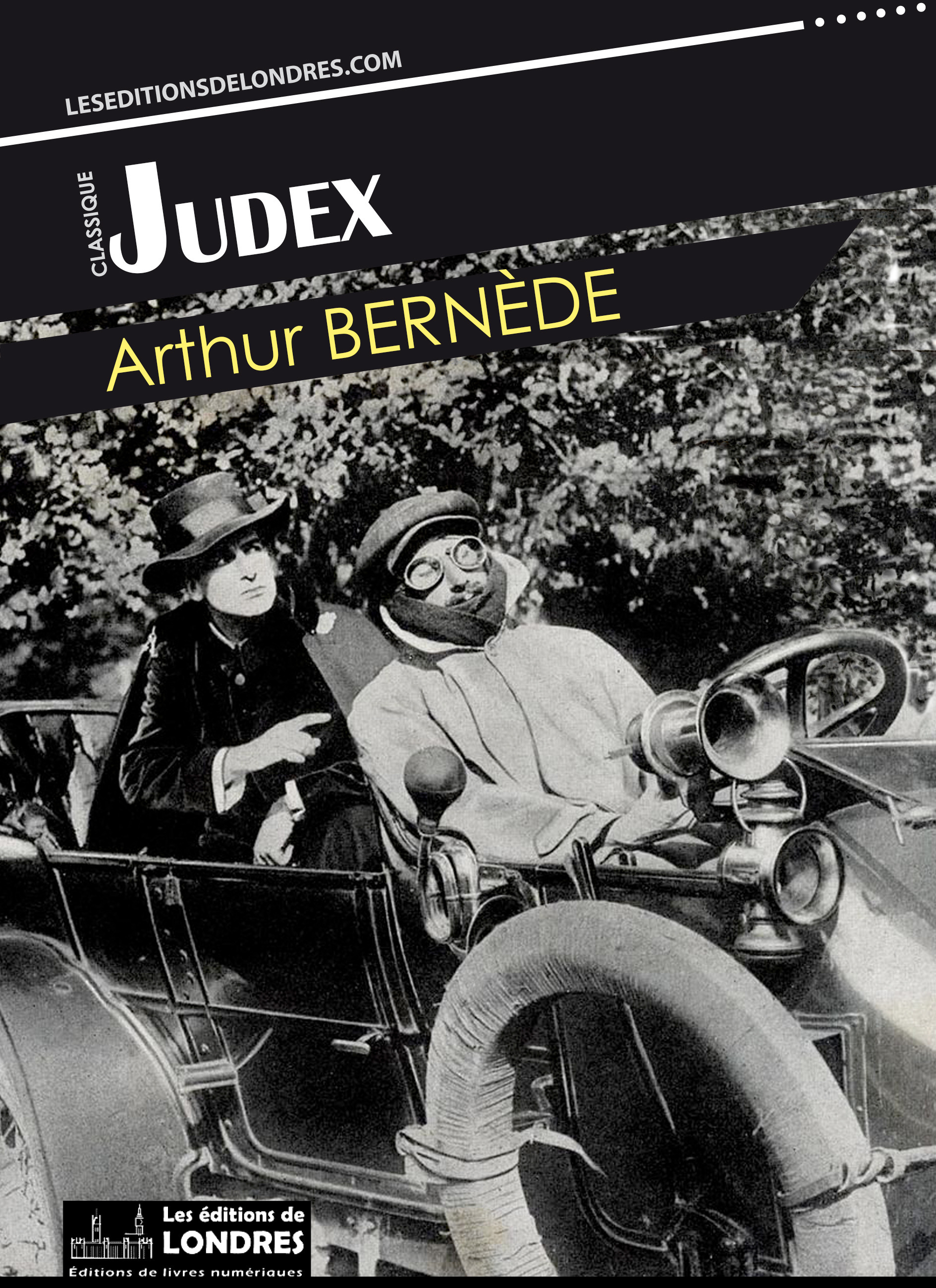 ebook cover of Judex, by Arthur Bernède