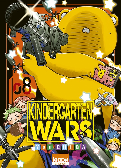 ebook cover of Kindergarten Wars T08, by You Chiba