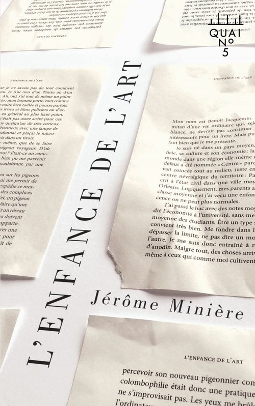 ebook cover of L'enfance de l'art, by Jérôme Minière