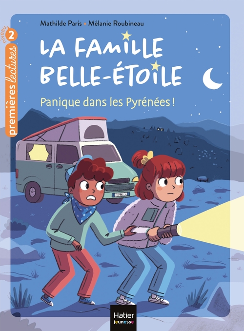 Couverture ebook de La famille Belle-Etoile - Panique dans les Pyrénées CP/CE1 6/7 ans, de Mathilde Paris