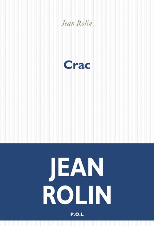 ebook cover of Crac, by Jean Rolin
