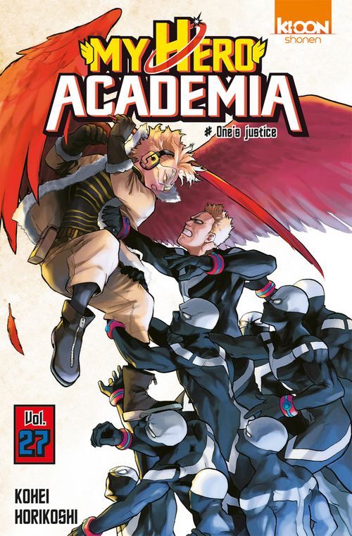 ebook cover of My Hero Academia T27, by Kohei Horikoshi