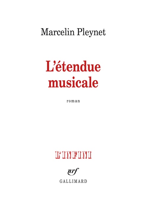 Couverture ebook de L'étendue musicale, de Marcelin Pleynet