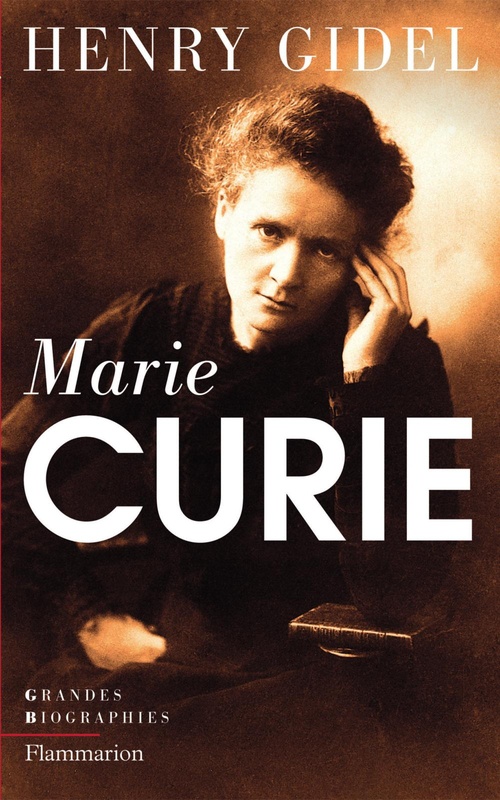 ebook cover of Marie Curie, by Henry Gidel