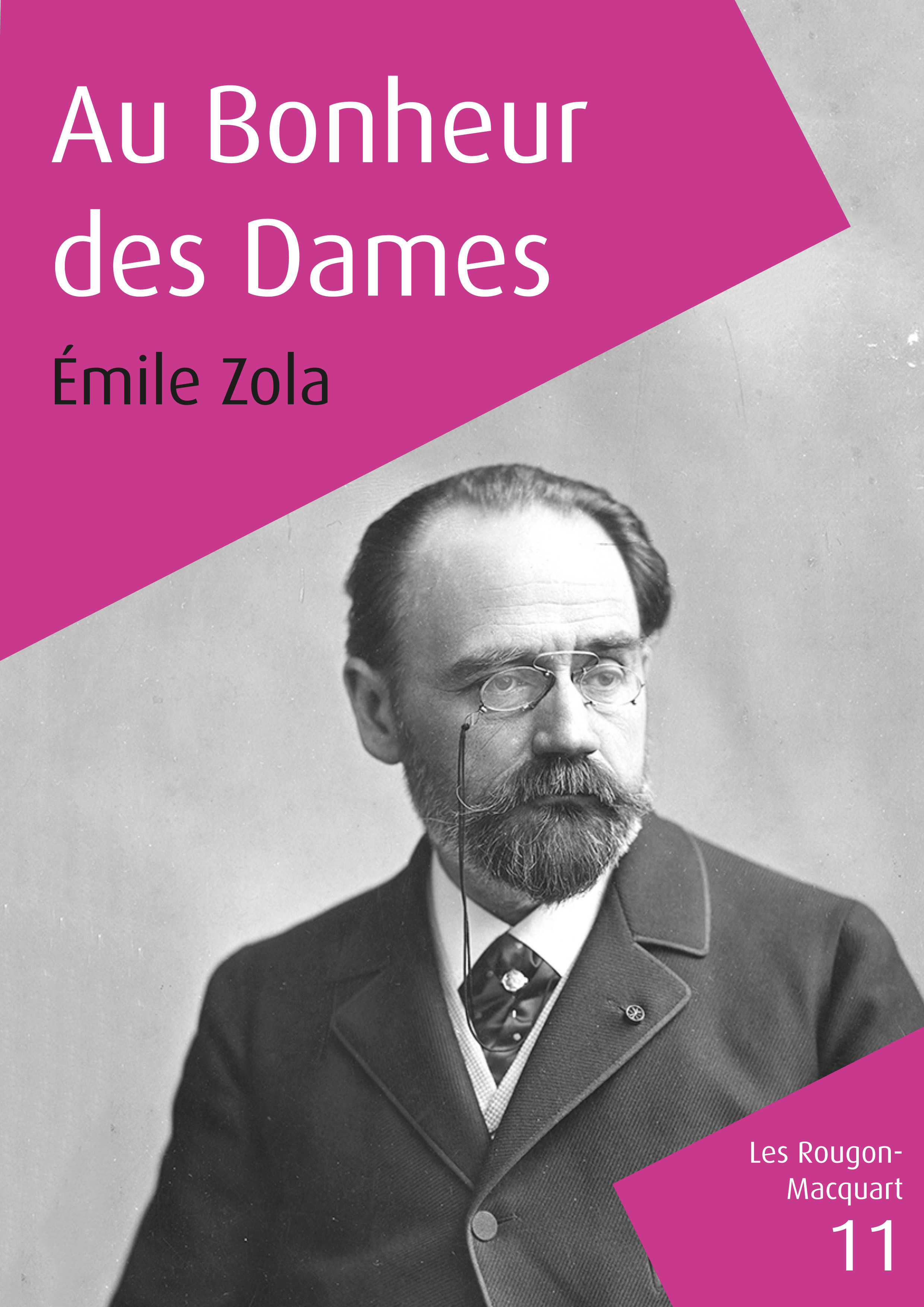 Couverture ebook de Au Bonheur des Dames, de Emile Zola