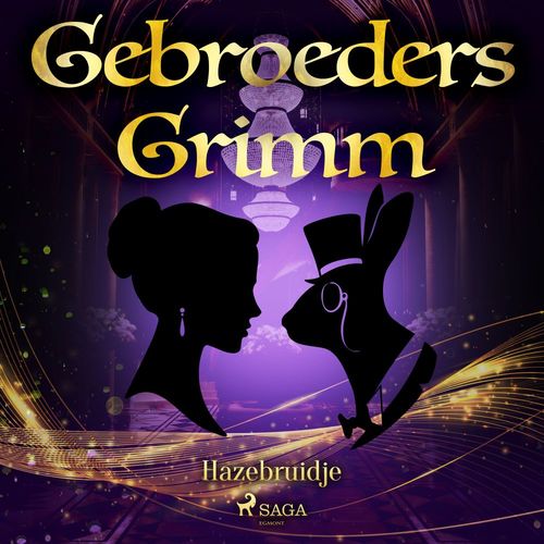 audiobook cover of Hazebruidje, by De Gebroeders Grimm