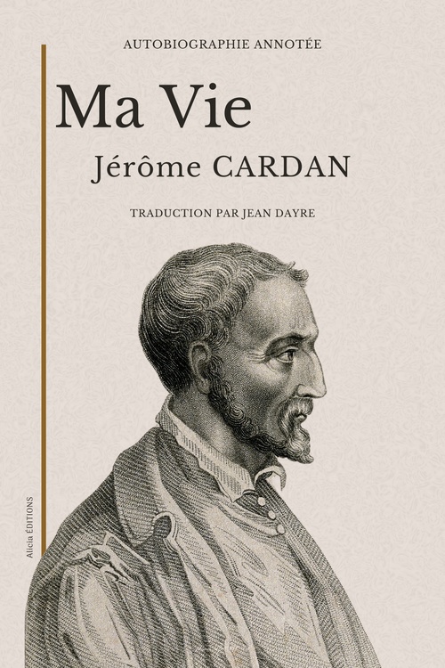 ebook cover of Ma vie, by Jérôme Cardan