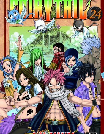 ebook cover of Fairy Tail T24, by Hiro Mashima