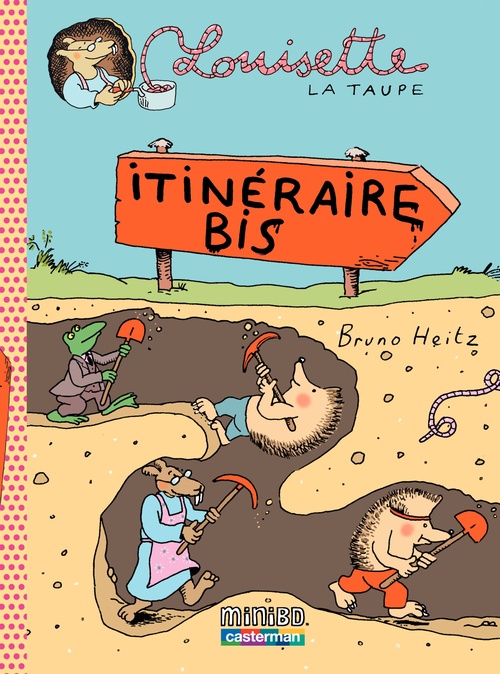ebook cover of Louisette la taupe (Tome 7) - itinéraire bis, by Bruno Heitz