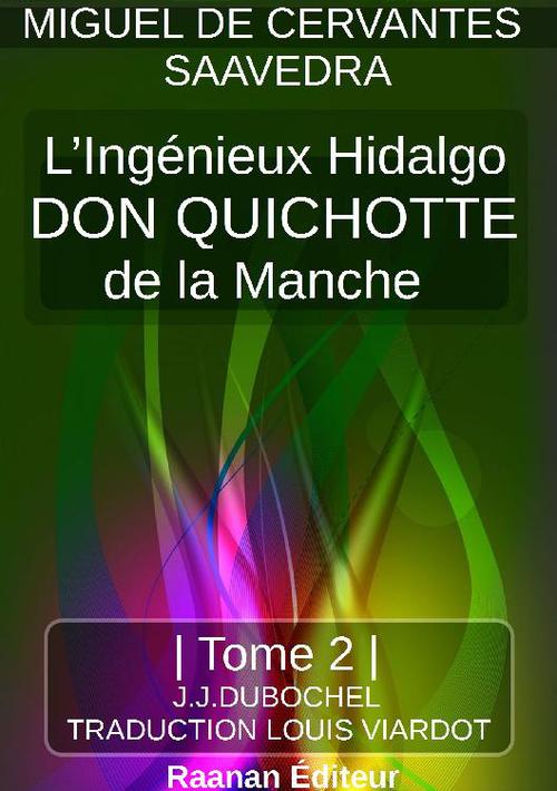 Couverture ebook de DON QUICHOTTE - TOME 2, de Miguel De Cervantes Saavedra