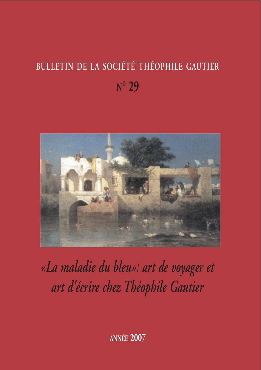 Couverture ebook de Bulletin de la société Théophile Gautier. N 29, de Theofile Gautier Societe