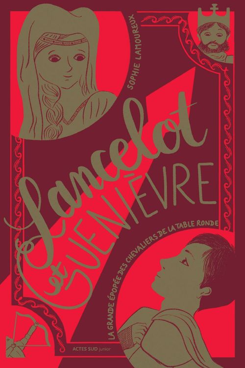 Couverture ebook de Lancelot et Guenièvre, de Sophie Lamoureux