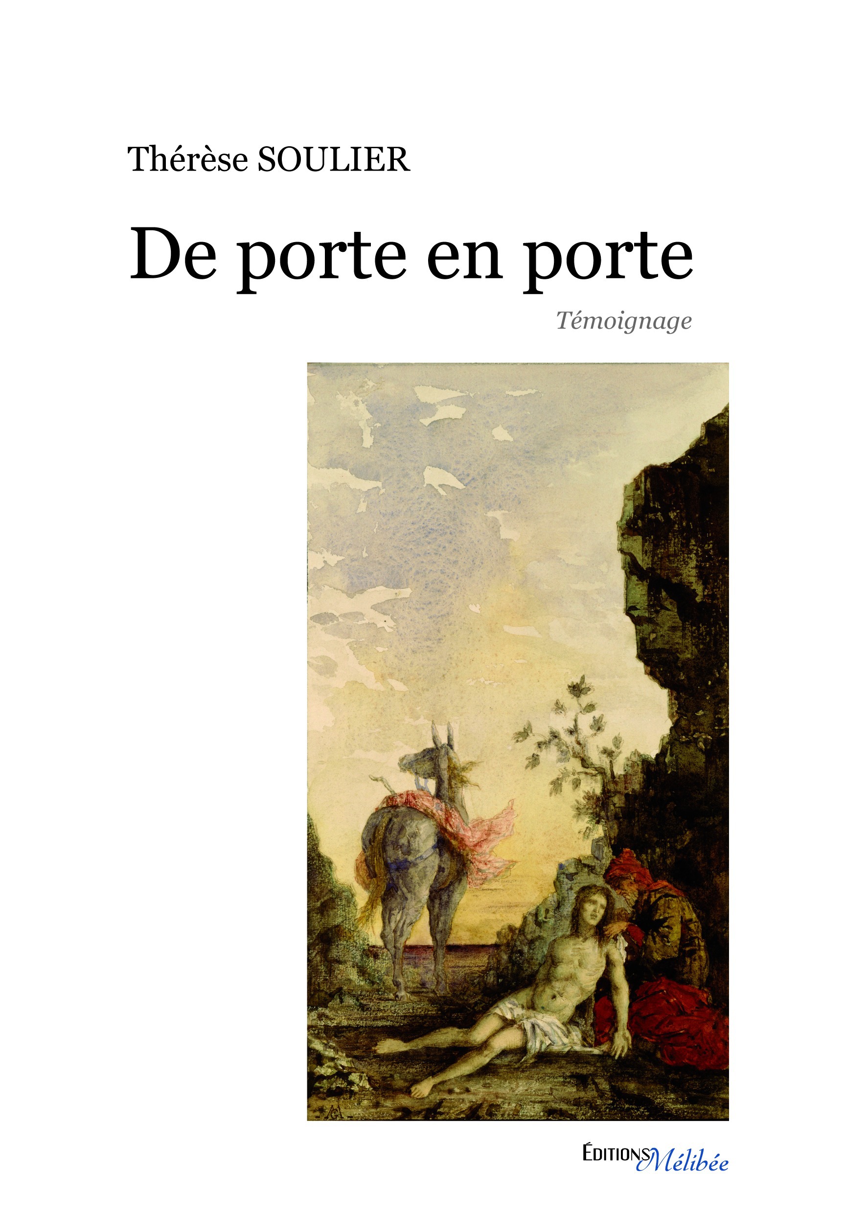 ebook cover of De porte en porte, by Thérèse Soulier