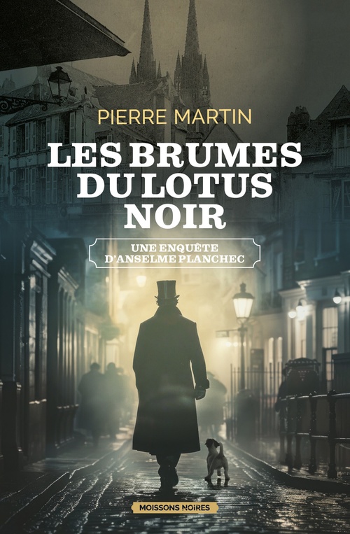 ebook cover of Les brumes du lotus noir, by Pierre Martin