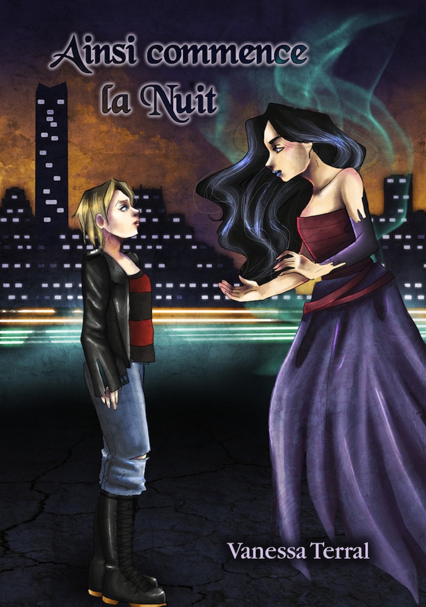 ebook cover of Ainsi commence la Nuit, by Vananith Vanessa Terral