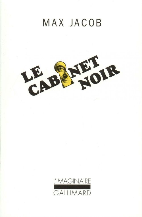 Couverture ebook de Le Cabinet noir. Lettres avec commentaires, de Max Jacob