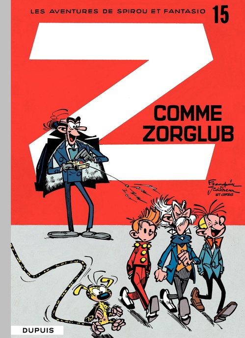 Couverture ebook de Spirou et Fantasio - Tome 15 - Z comme Zorglub, de Jidéhem, André Franquin, Greg