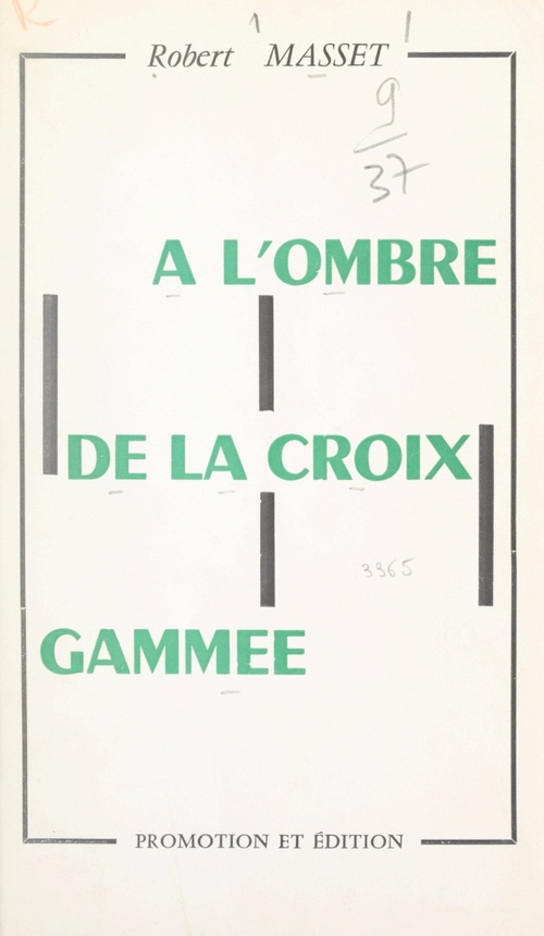 Couverture ebook de À l'ombre de la croix gammée, de Robert Masset