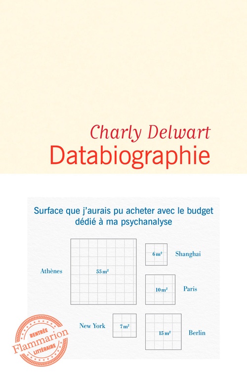ebook cover of Databiographie, by Charly Delwart