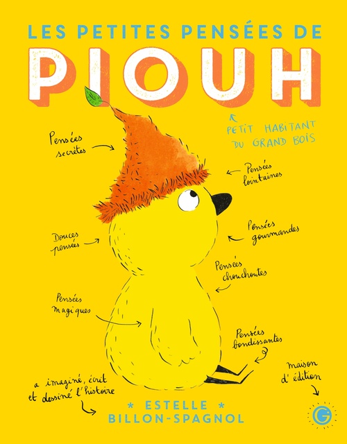 ebook cover of Les petites pensées de Piouh, by Estelle Billon-Spagnol