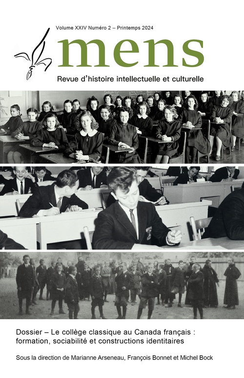 Couverture ebook de Mens. Vol. 24 No. 2, Printemps 2024, de Michel Bock, Stephanie St-Pierre1, Marie-Helene Nadeau, Francois Bonnet, Marianne Arseneau, Daniel Poitras, Emmy Bois, H
