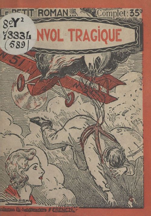 Couverture ebook de L'envol tragique, de Jean Namur