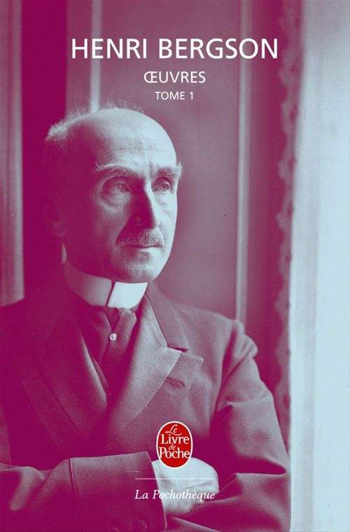 Couverture ebook de OEuvres tome 1, de Henri Bergson
