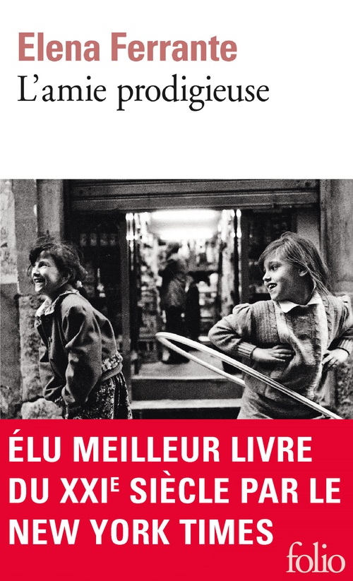 ebook cover of L'amie prodigieuse (Tome 1), by Elena Ferrante