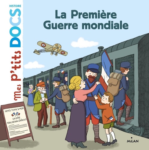 Couverture ebook de La première guerre mondiale, de Stéphanie Ledu