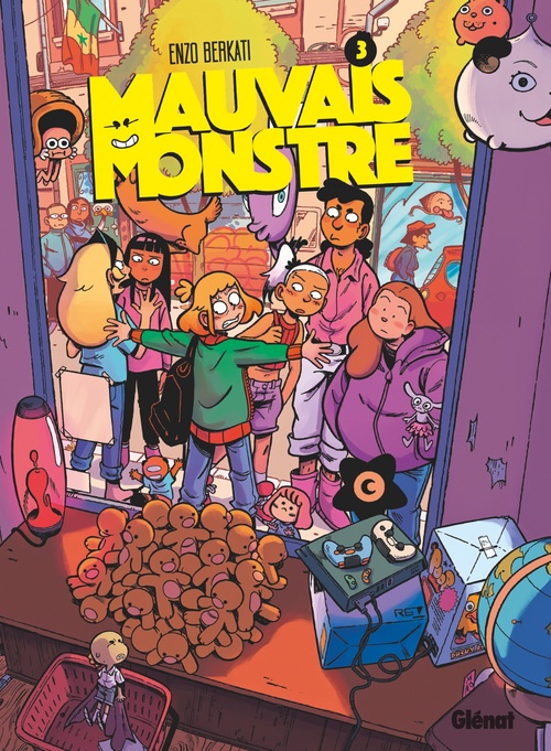 ebook cover of Mauvais Monstre - Tome 03, by Enzo Berkati