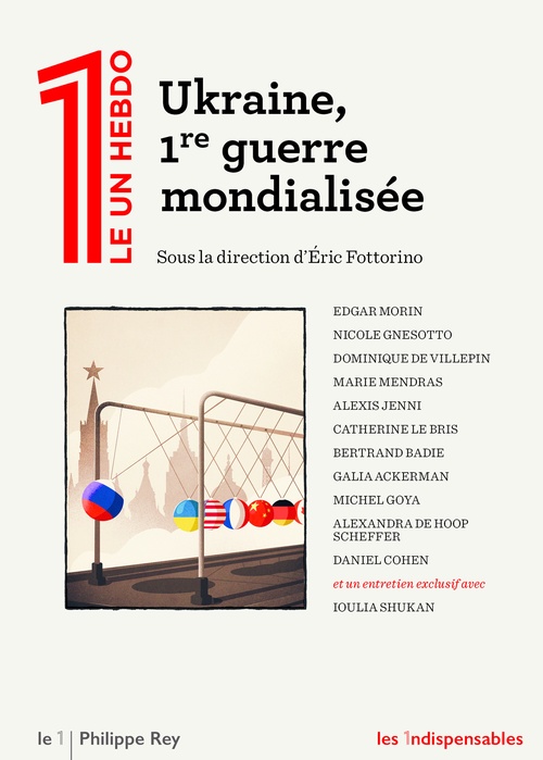Couverture ebook de Ukraine, première guerre mondialisée, de Éric Fottorino