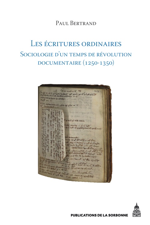 ebook cover of Les écritures ordinaires, by Paul Bertrand