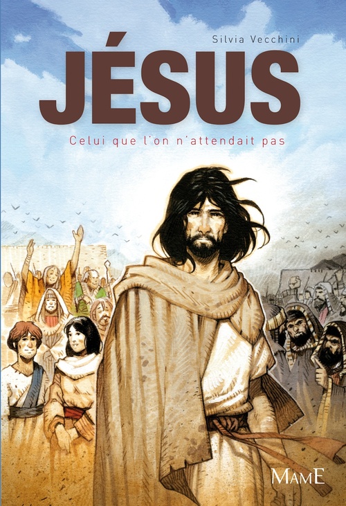 Couverture ebook de Jésus, de Silvia Vecchini, Vincent Dutrait