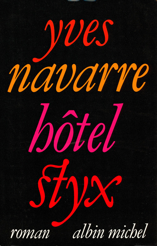 ebook cover of Hôtel Styx, by Yves Navarre