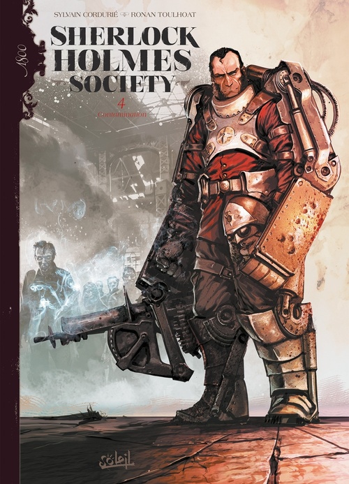ebook cover of Sherlock Holmes Society T04 - Contamination, by Sylvain Cordurie