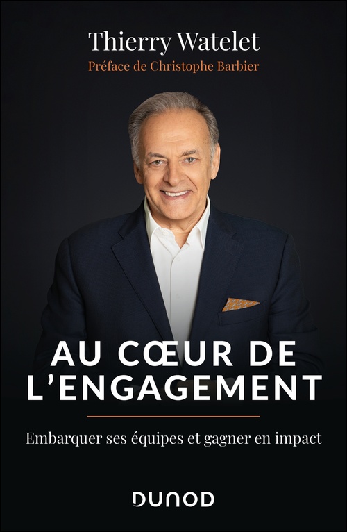Couverture ebook de Au coeur de l'engagement, de Thierry Watelet