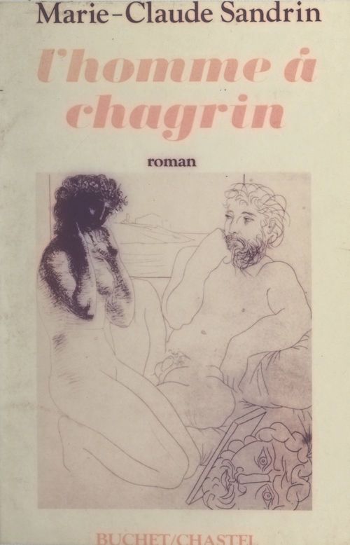 ebook cover of L'homme à chagrin, by Marie-Claude Sandrin