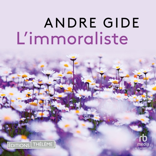 audiobook cover of L'immoraliste, by Andre Gide