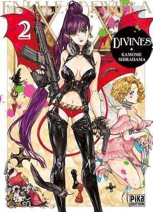 Couverture ebook de Divines T02, de Kamome Shirahama, Riichirô Inagaki