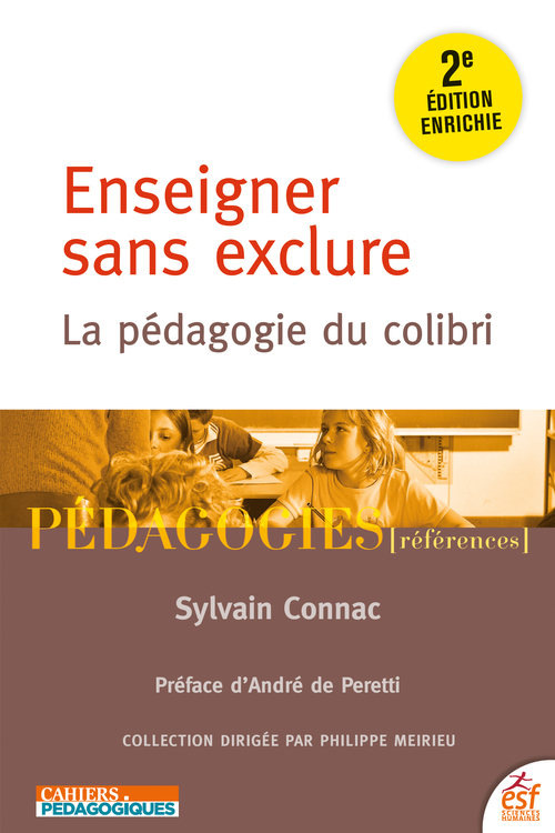 Couverture ebook de Enseigner sans exclure, de Sylvain Connac