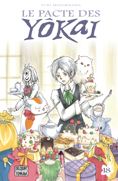 ebook cover of Le Pacte des yôkai T18, by Yuki Midorikawa