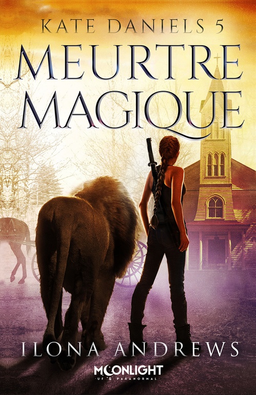 ebook cover of Meurtre Magique, by Ilona Andrews