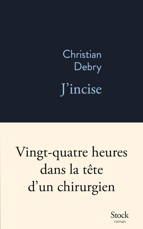 Couverture ebook de J'incise, de Christian Debry